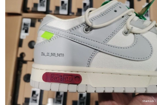  25  DM1602-121 Nike Low Dunk Off-White Lot 0117